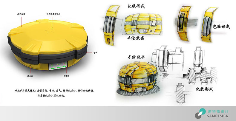 GPS衛(wèi)星定位儀外觀設(shè)計效果圖